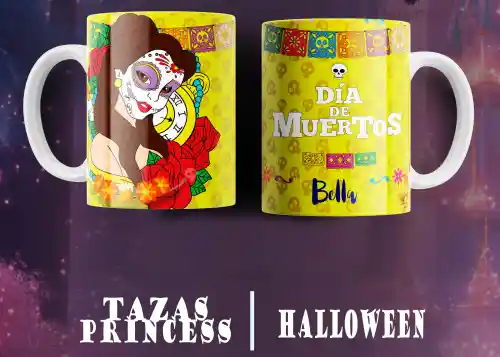 vectores plantilas HALLOWEEN,DÍA DE MUERTOS,DISNEY,FESTEJO,PRINCESA,